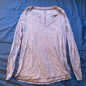 Hollister Maroon Long Sleeve